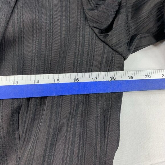 Apt 9 Blazer Coat Womens Size 8 Black Long Sleeve Stretch Pockets - Picture 6 of 8